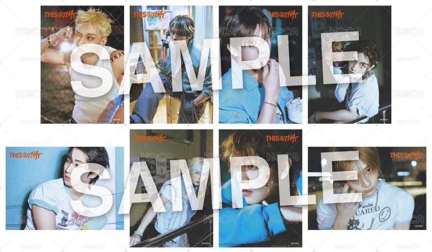 straykids this&that 日本特典海報一套