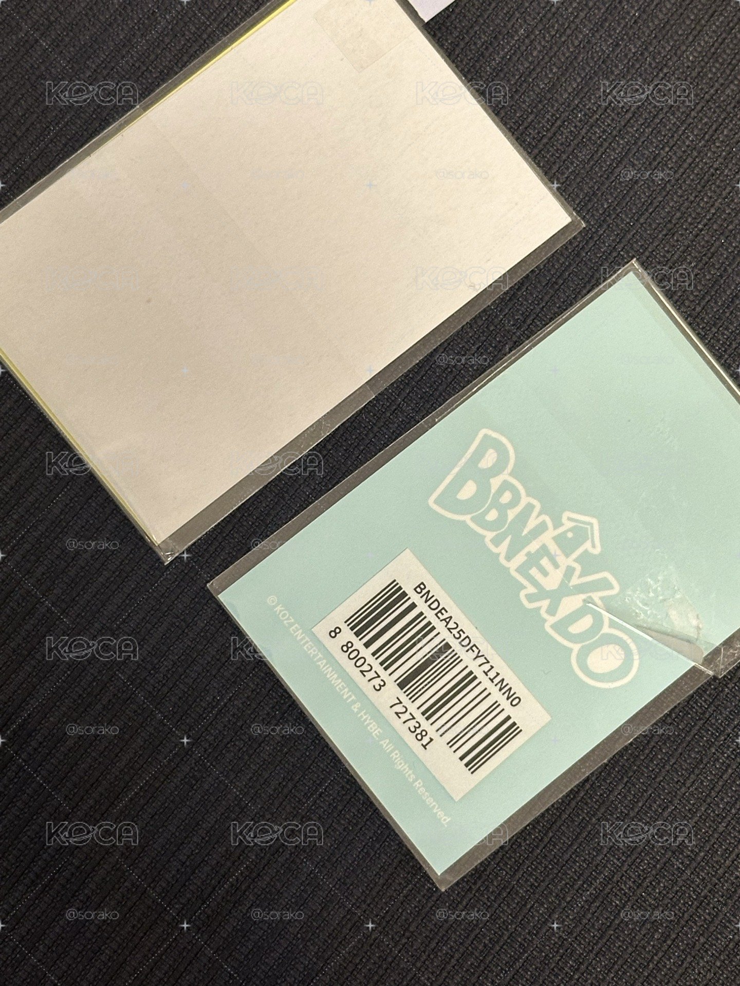 BND BBNEXDO 312 李涵 含小卡