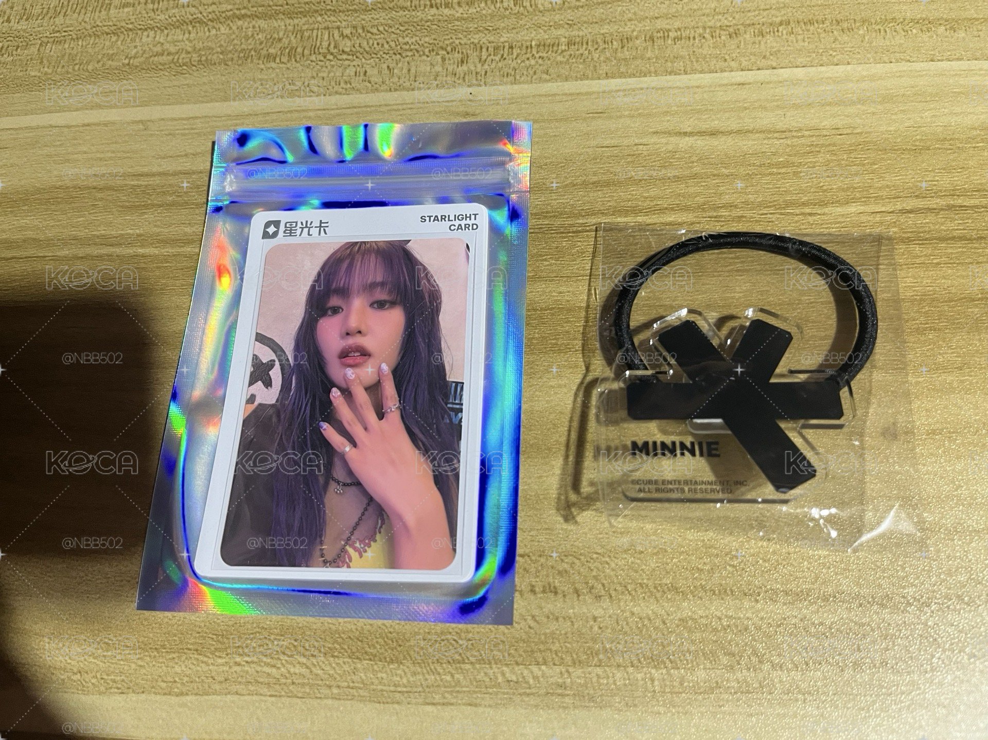 🏆 I-dle 一番賞 髮圈+星光卡 米妮