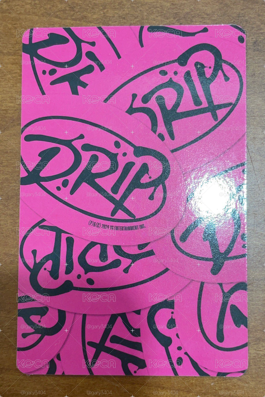 DRIP yg 特典卡