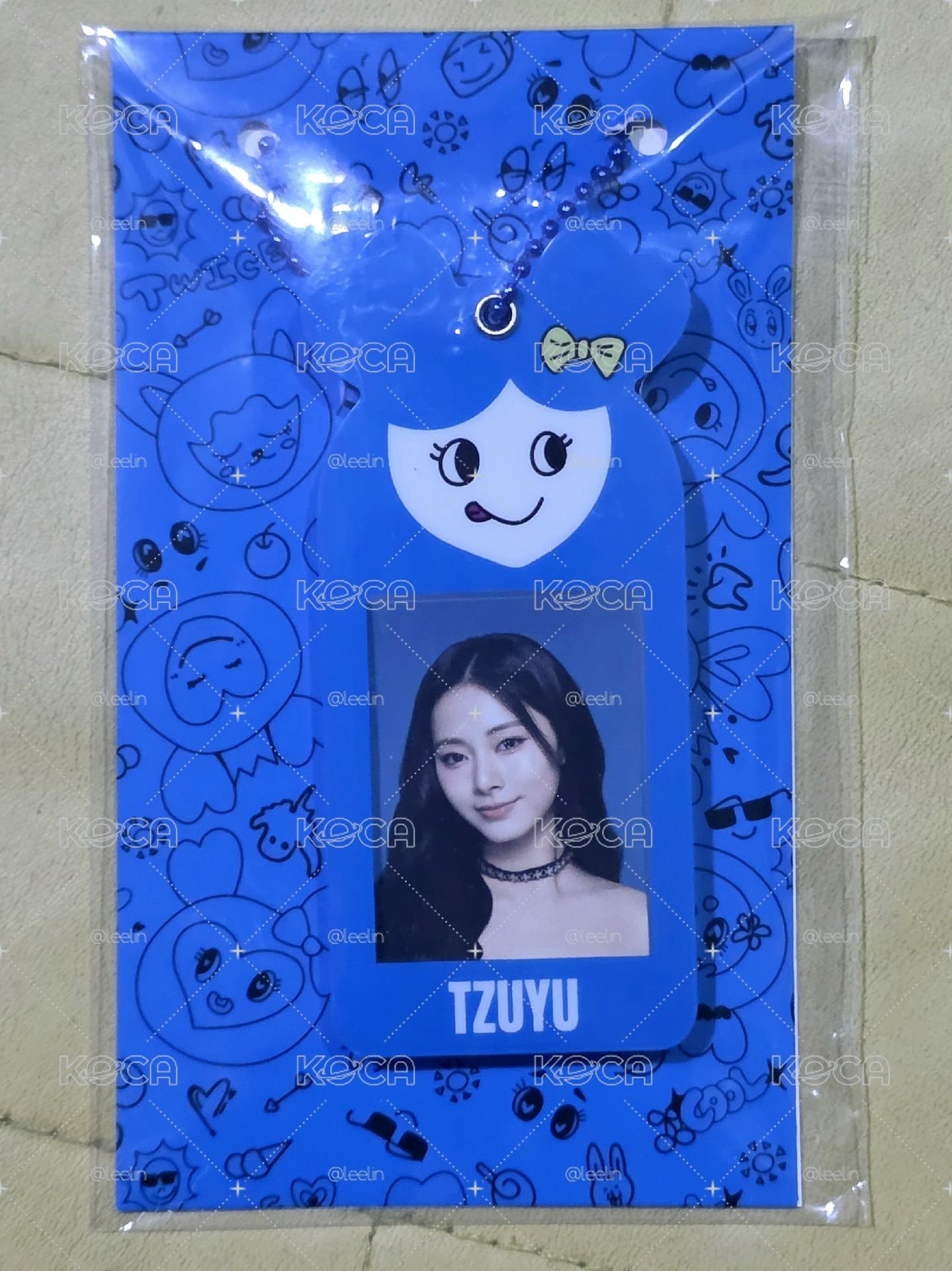 未拆 子瑜六巡證件鑰匙圈