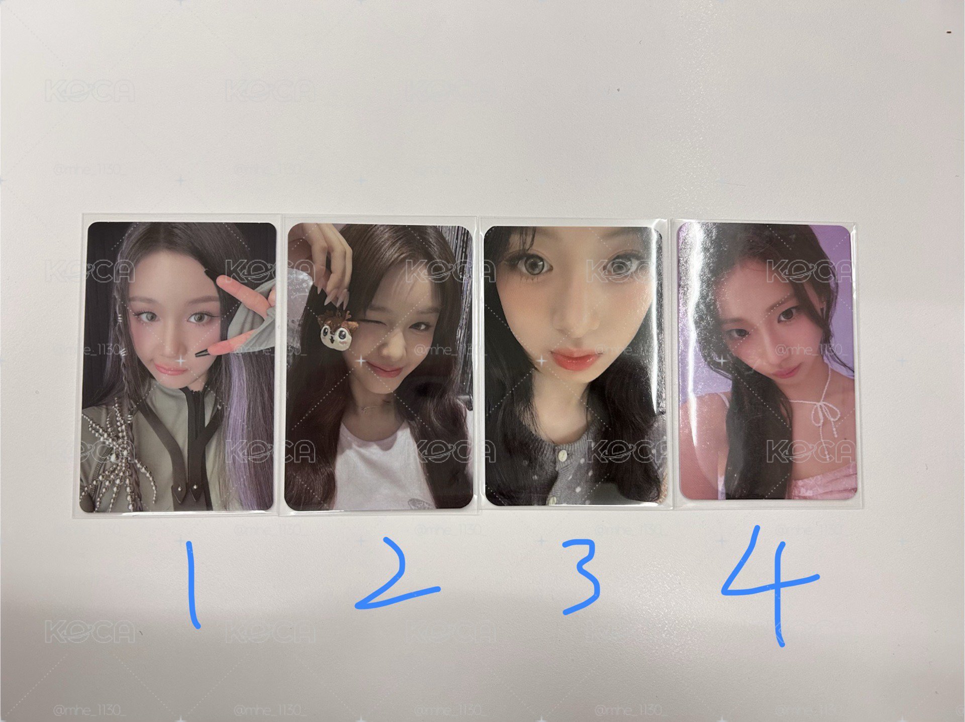 BABYMONSTER 小卡們