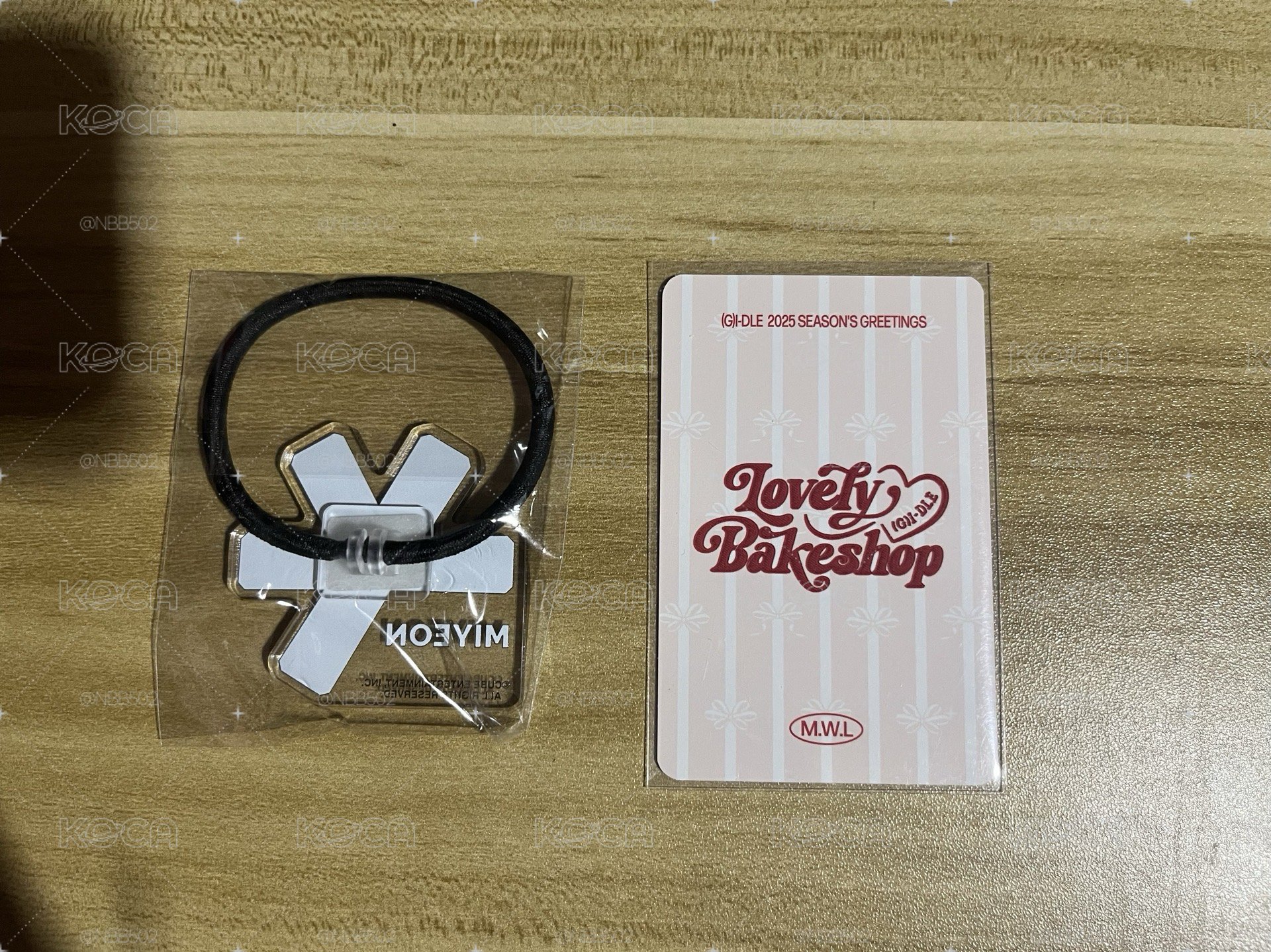 🏆 I-dle 一番賞髮圈+年曆卡 薇娟