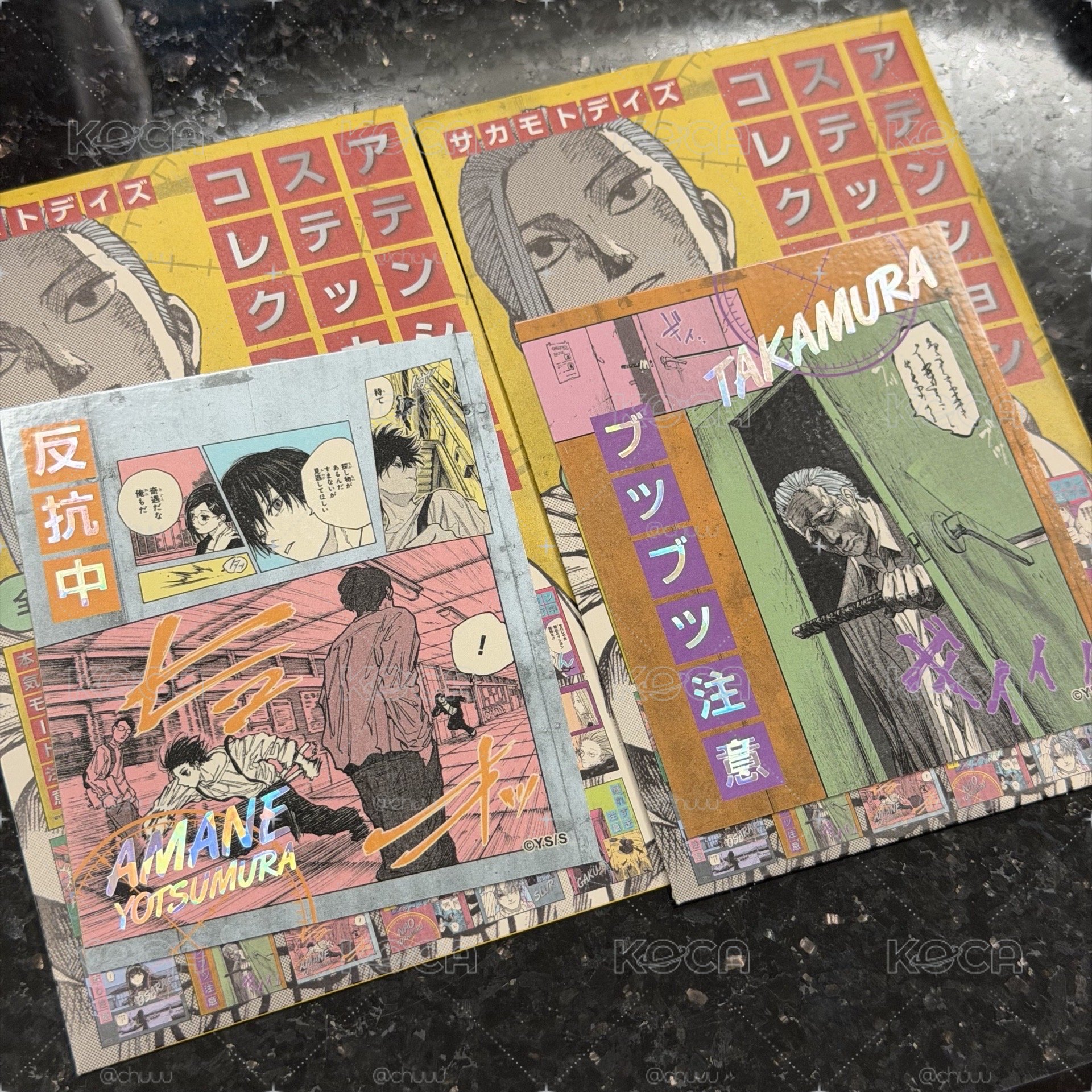 坂本日常 警語貼紙