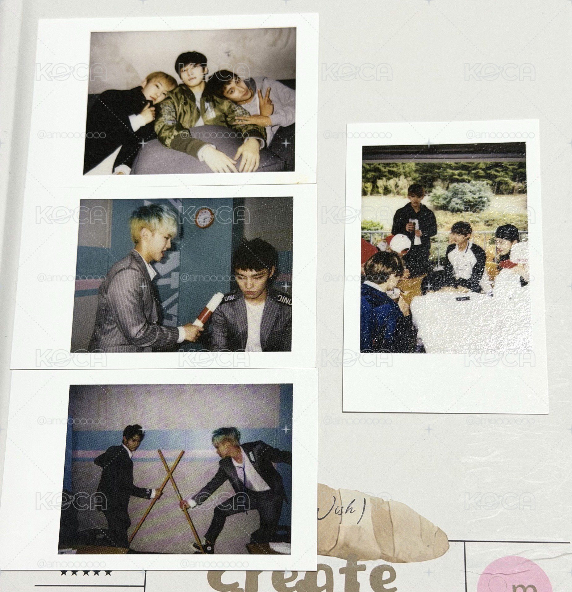 Seventeen 早期拍立得