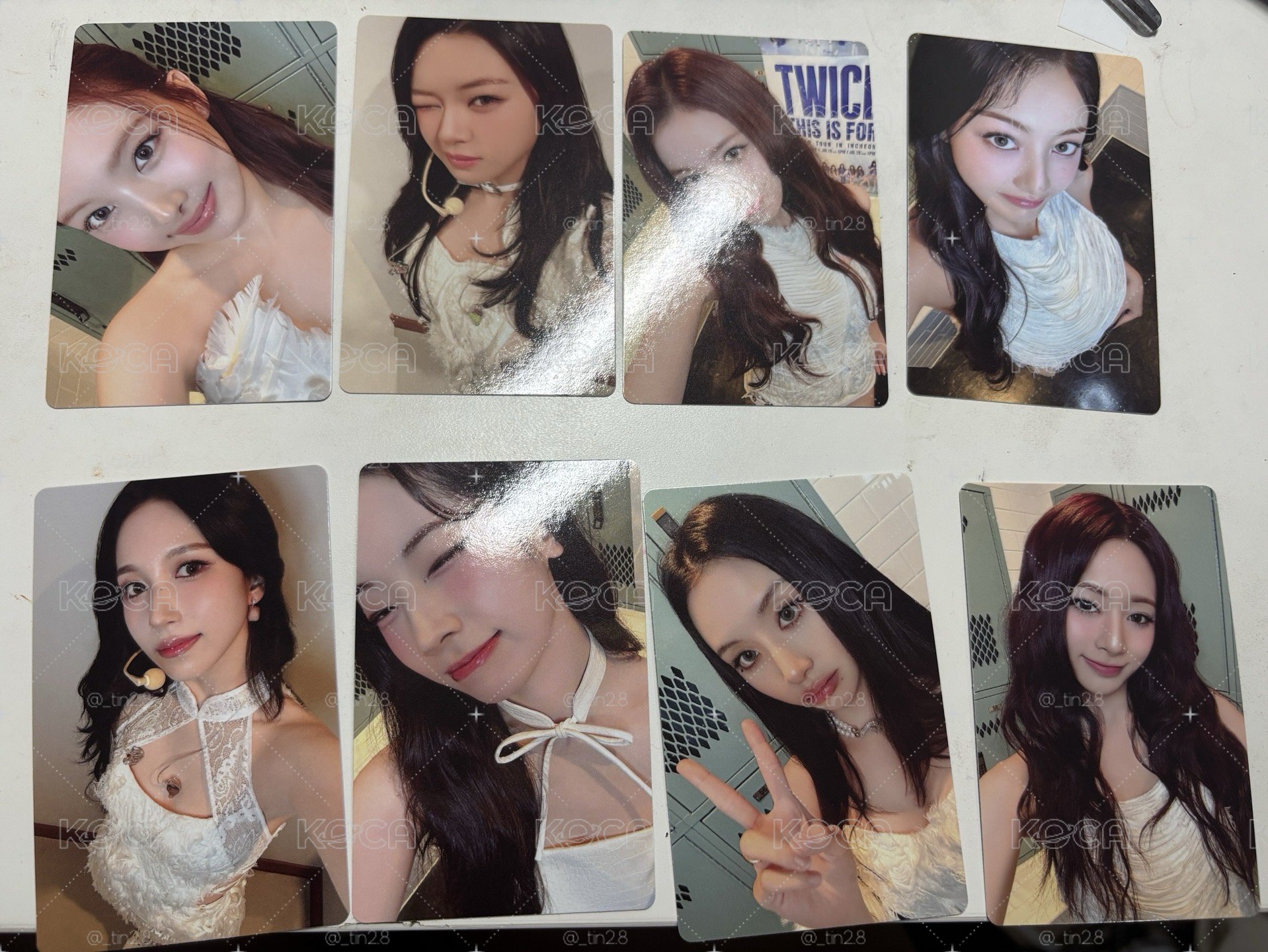 TWICE 演唱會紀錄小卡