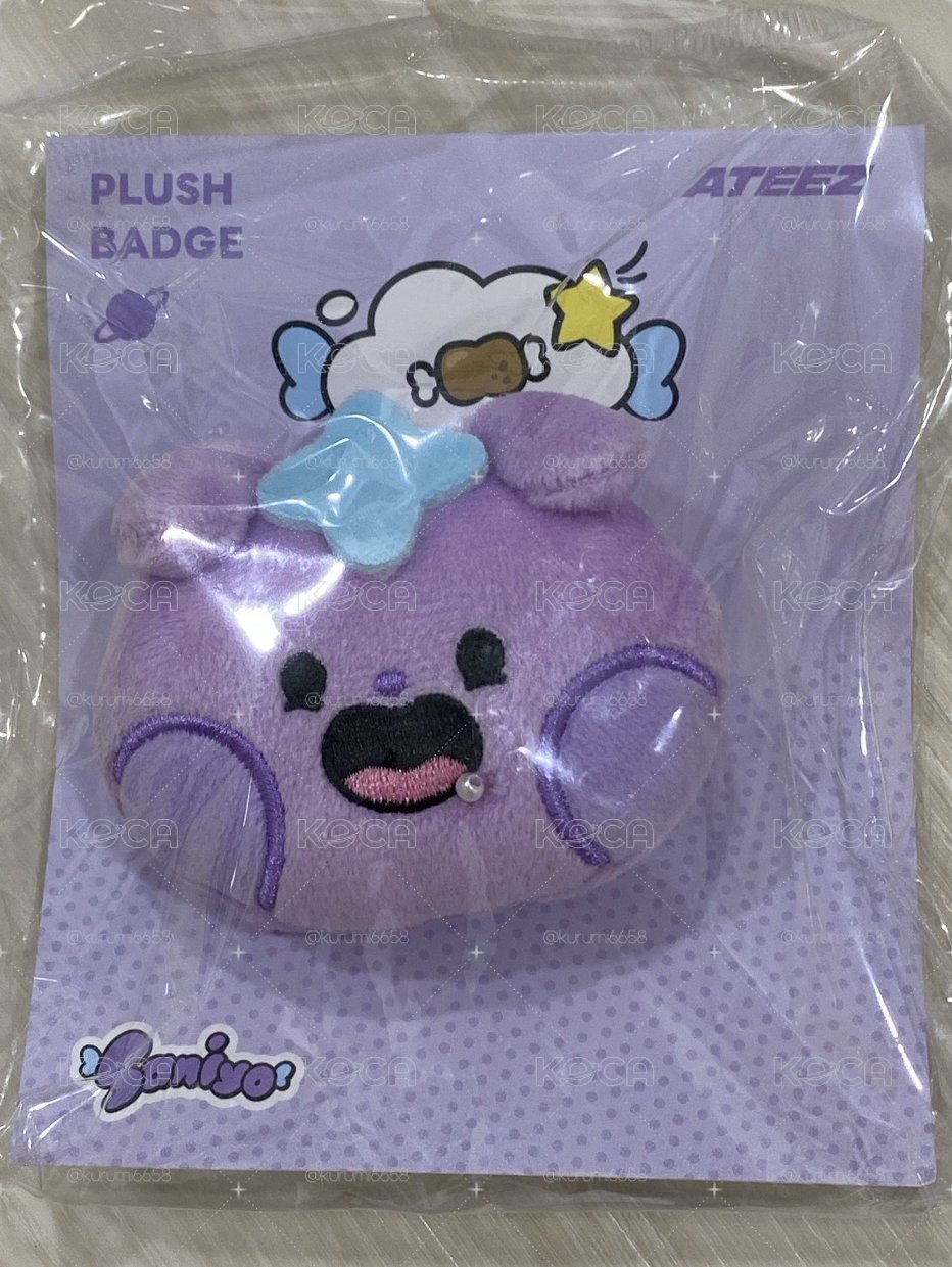 傘mighteez毛絨徽章