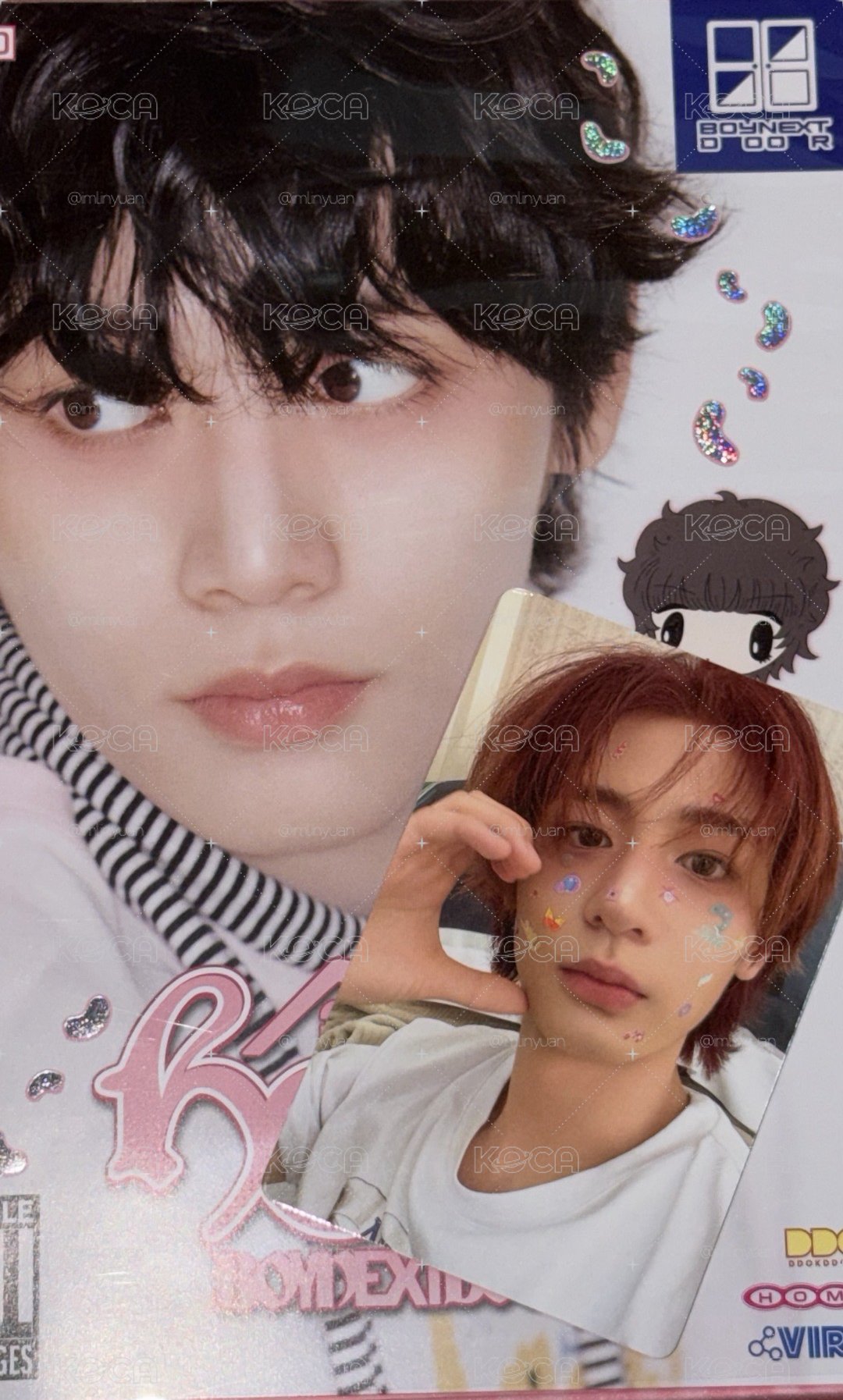 Boynextdoor Home Taesan單封+Leehan小卡