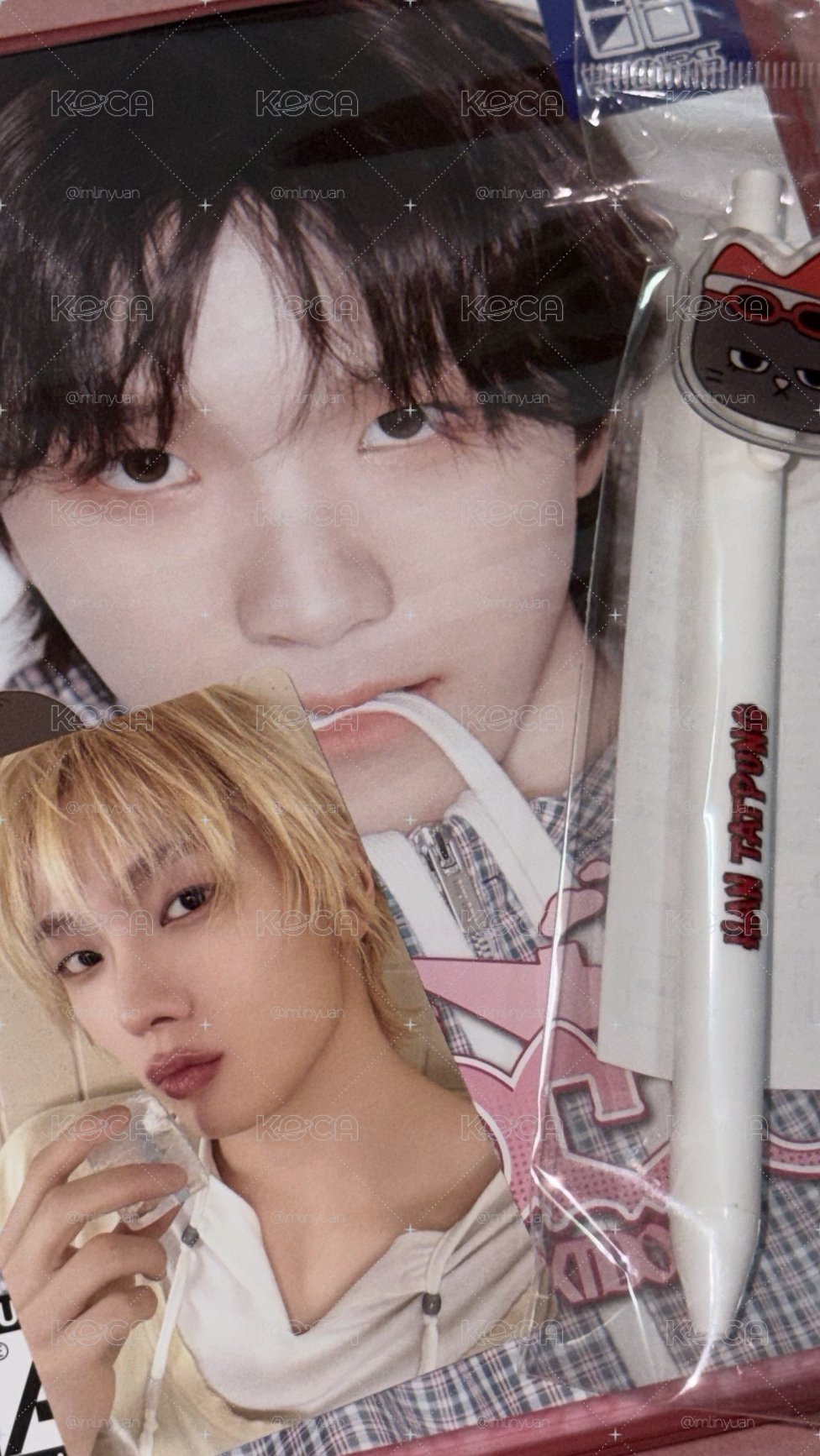 Boynextdoor Home Woonhak單封+Sungho小卡+Taesan台北限定聖誕快閃原子筆