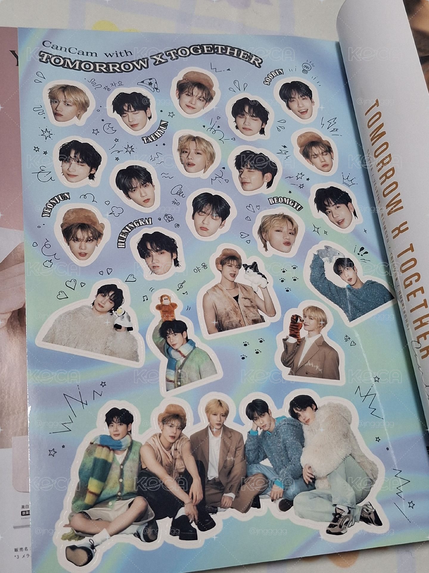 TXT Cancam 一月號特別版雜誌