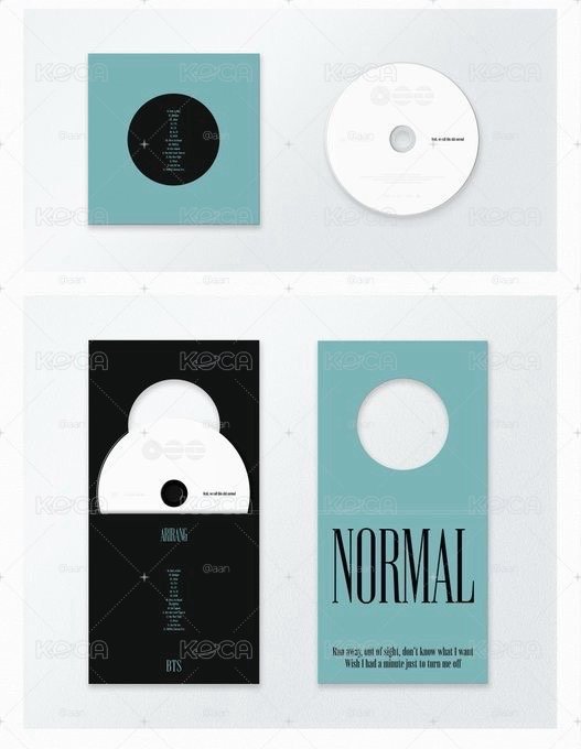 BTS NORMAL  X CK 睡衣專輯 小卡［官方］