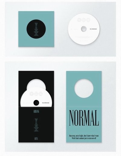 BTS NORMAL  X CK 睡衣專輯 小卡［官方］