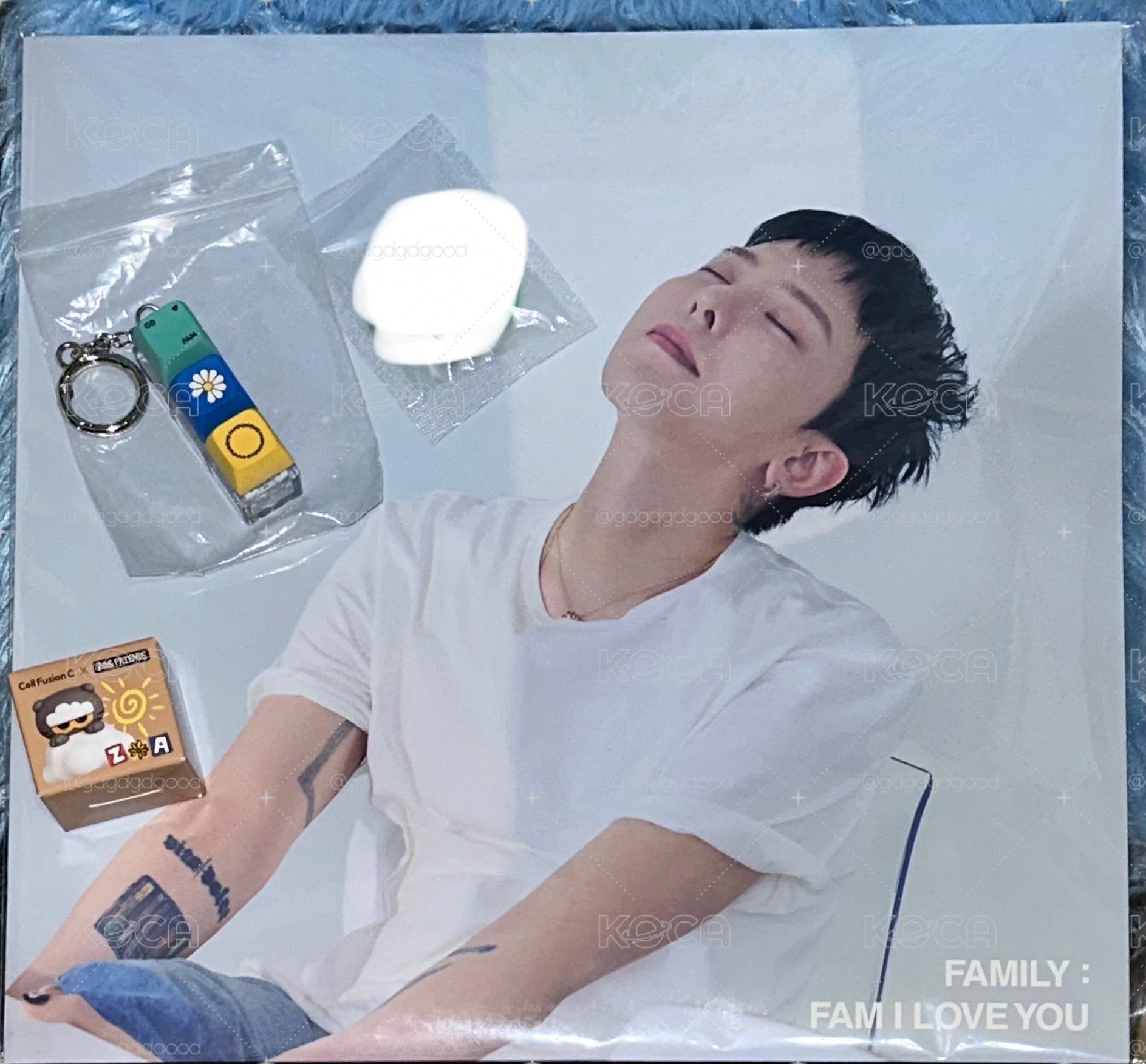 GD lp poster+鍵帽吊飾 Set
