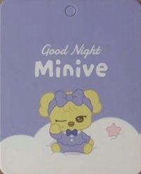 MINIVE × MintRaon 行李吊牌 