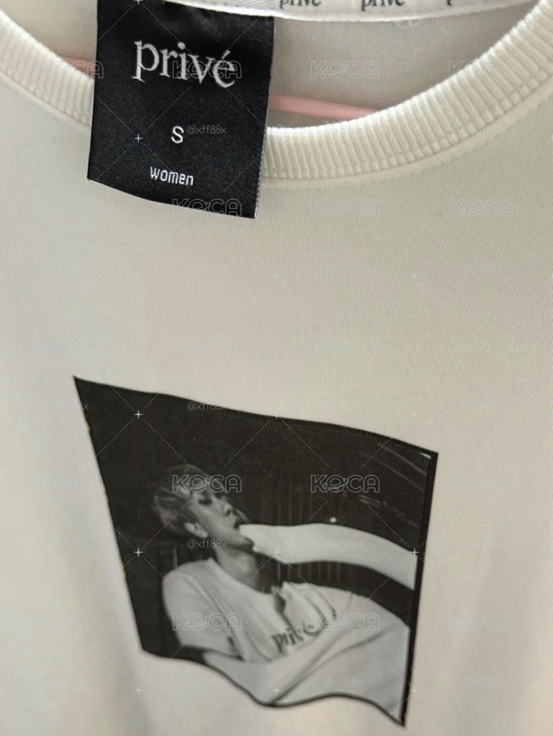 伯賢prive第一代t-shirt