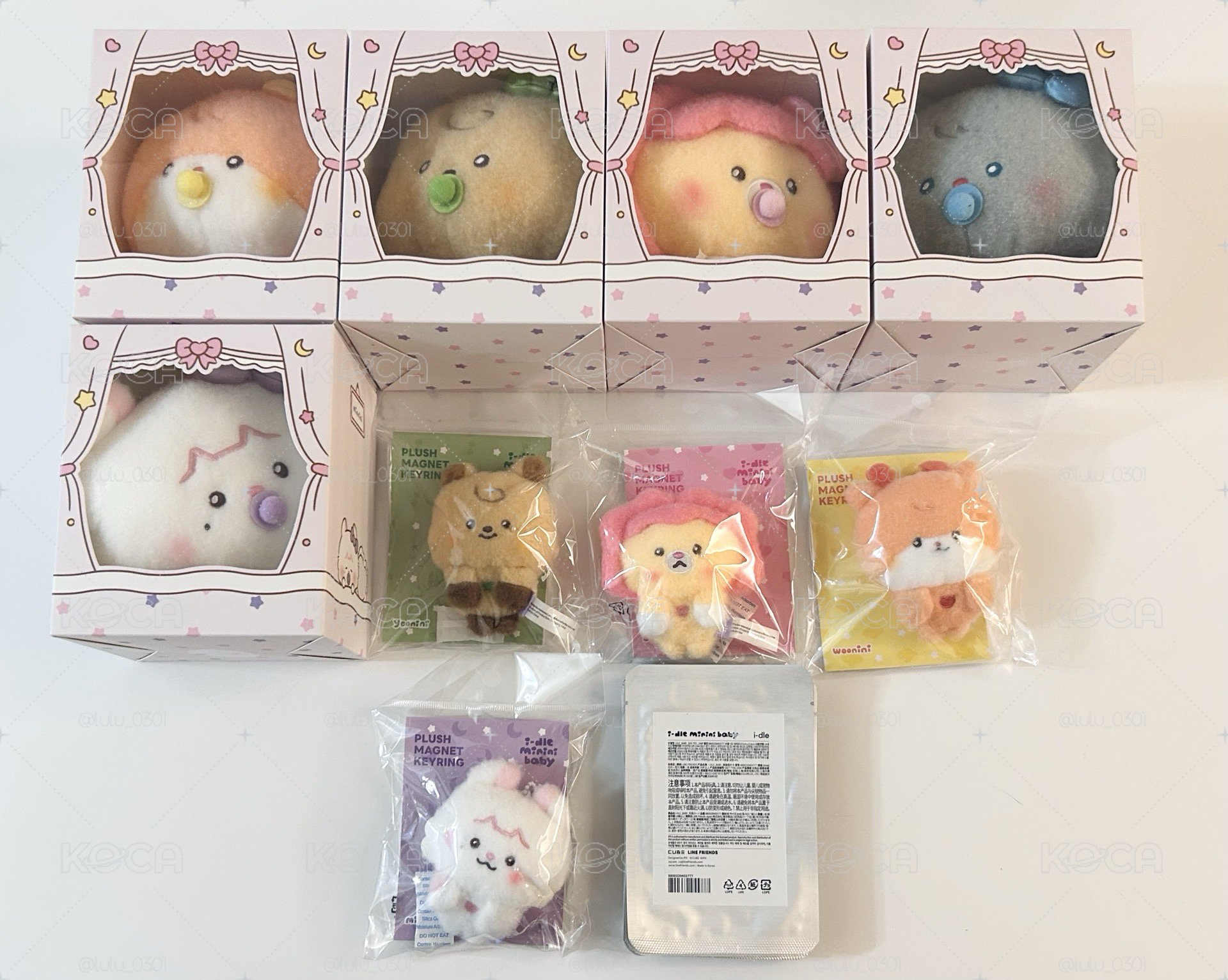 現貨 i-dle minini baby 坐姿娃 寶寶娃 吊飾 舒華 小娟 薇娟 雨琦 Minnie