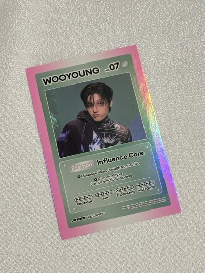 GH5 PB 專輯卡Z ver. Character Card | WOOYOUNG - GOLDEN HOUR : Part