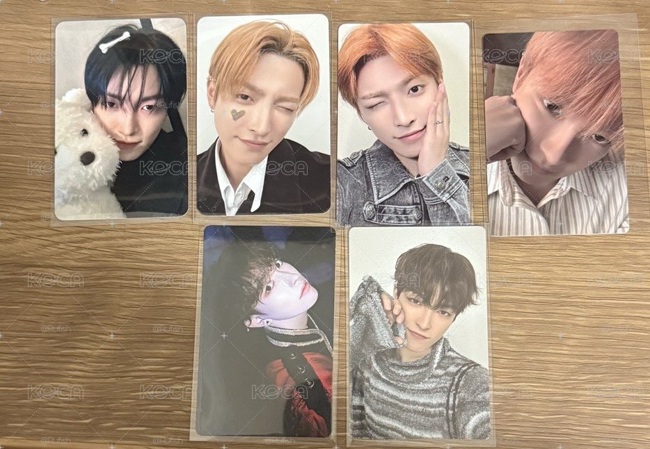 Ateez 弘中小卡