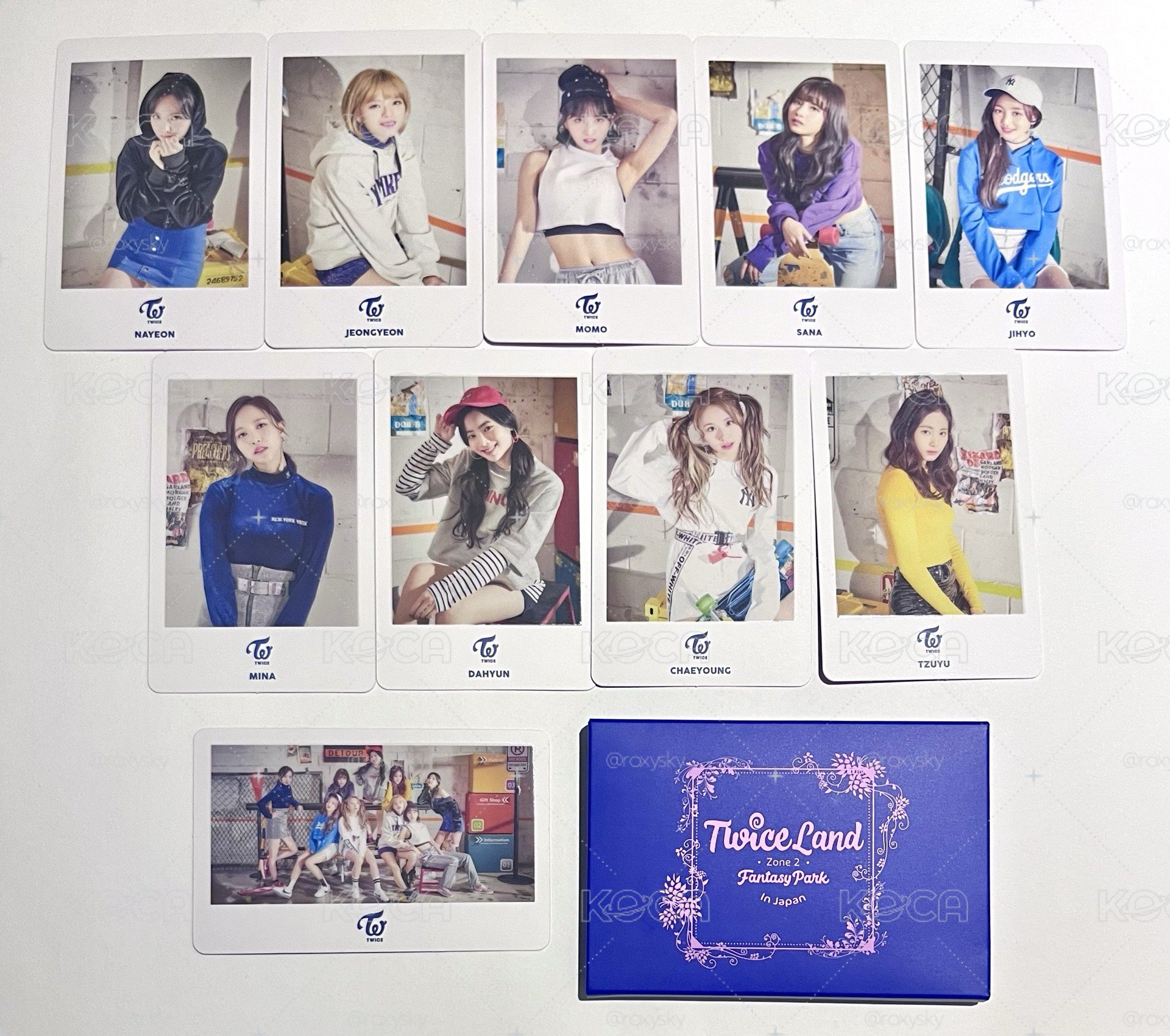 TWICE Land 周邊小卡組