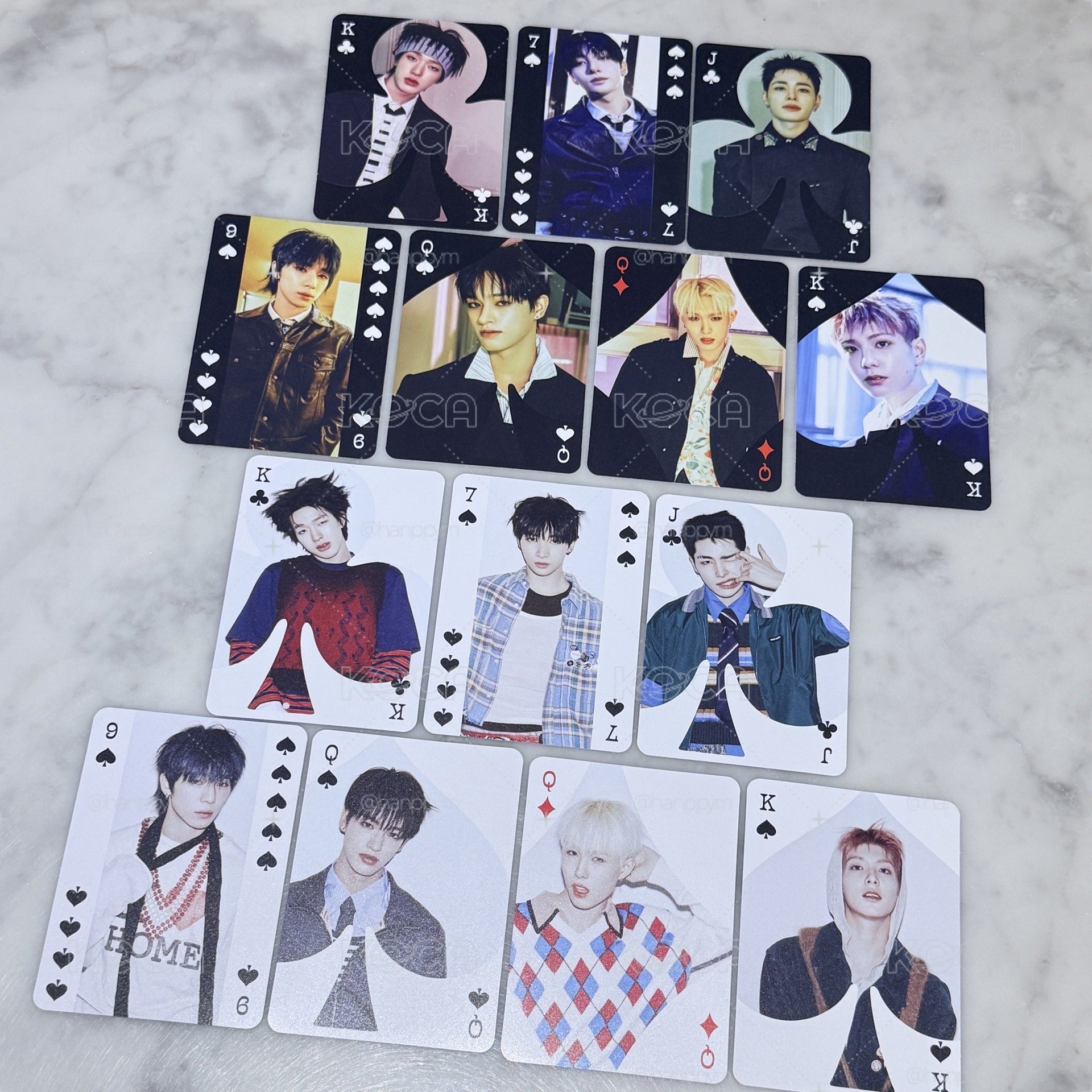 Mmchk兩版撲克牌 整圖$70