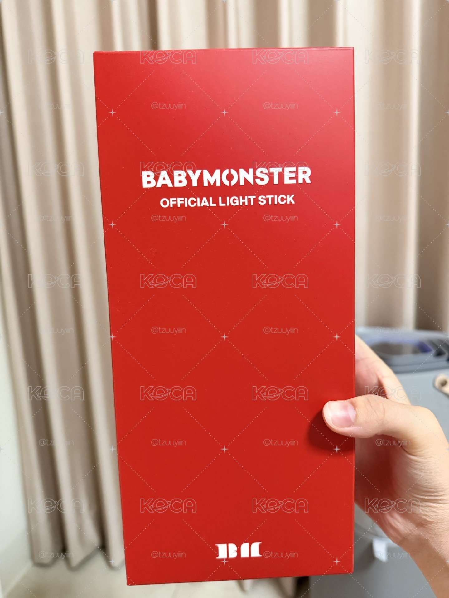 BABYMONSTER手燈 二手已拆有盒