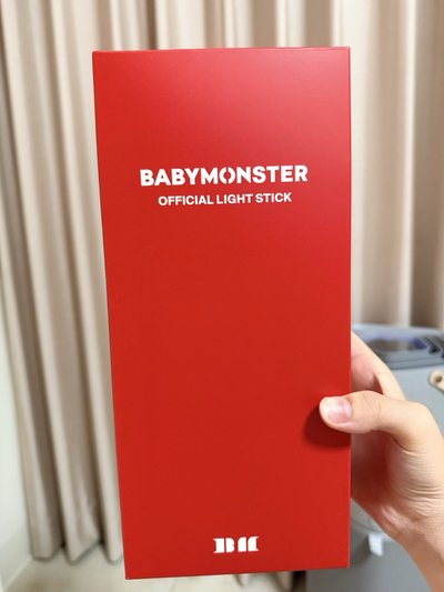 BABYMONSTER手燈 二手已拆有盒