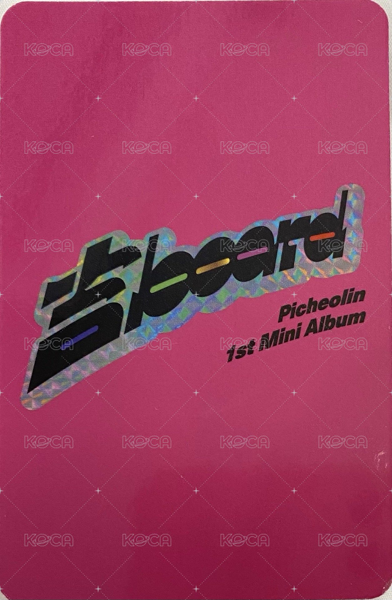'吉BOARD' CU USB ver. 特典卡  背面