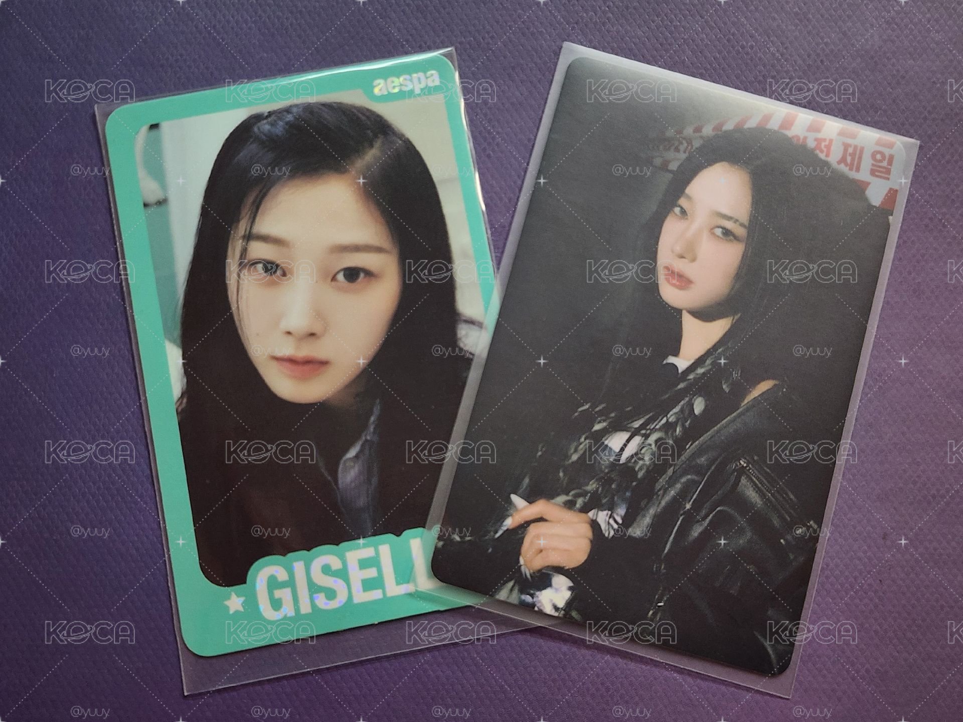 Giselle小卡 不拆