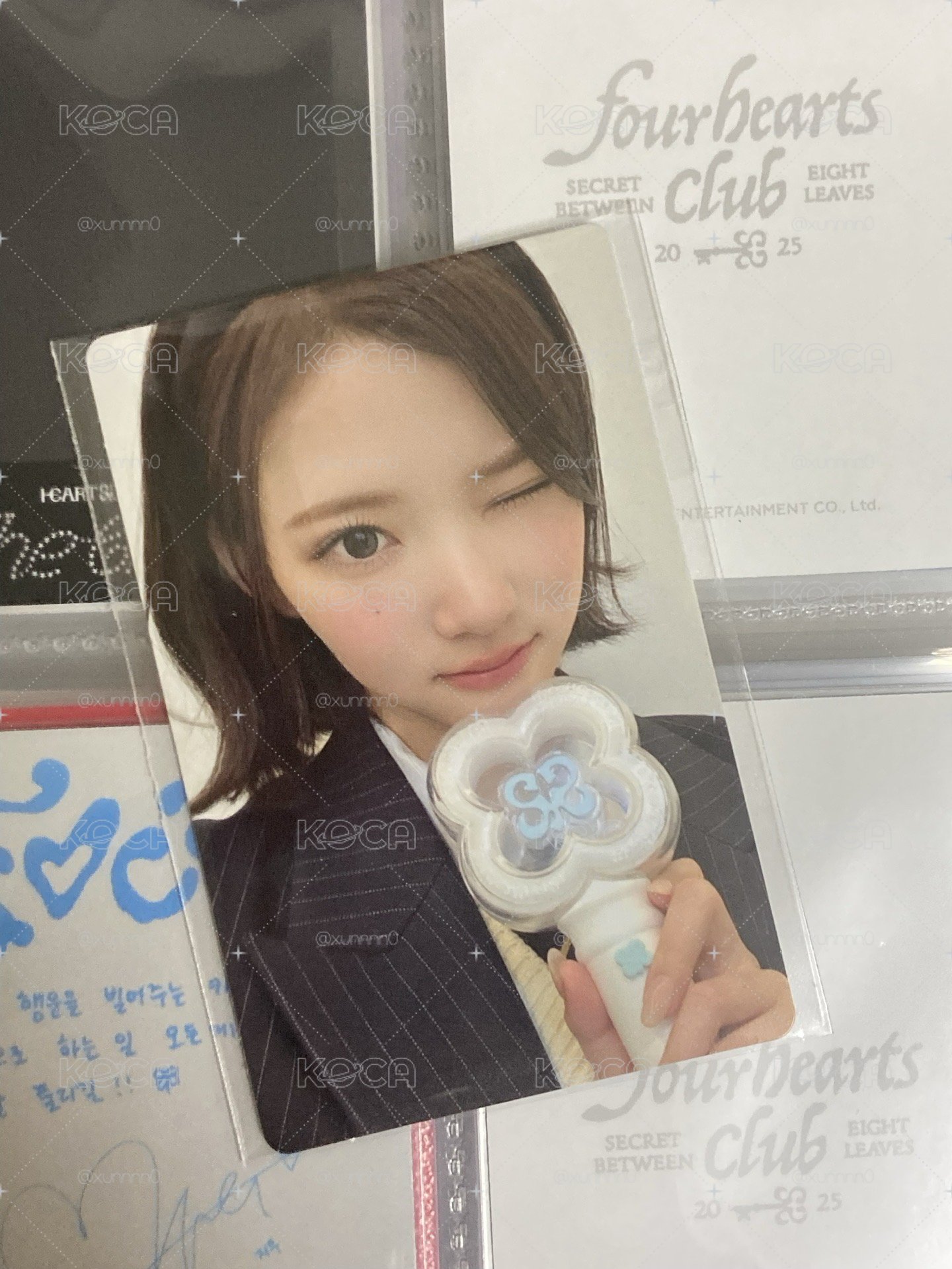 Jiwoo手燈卡