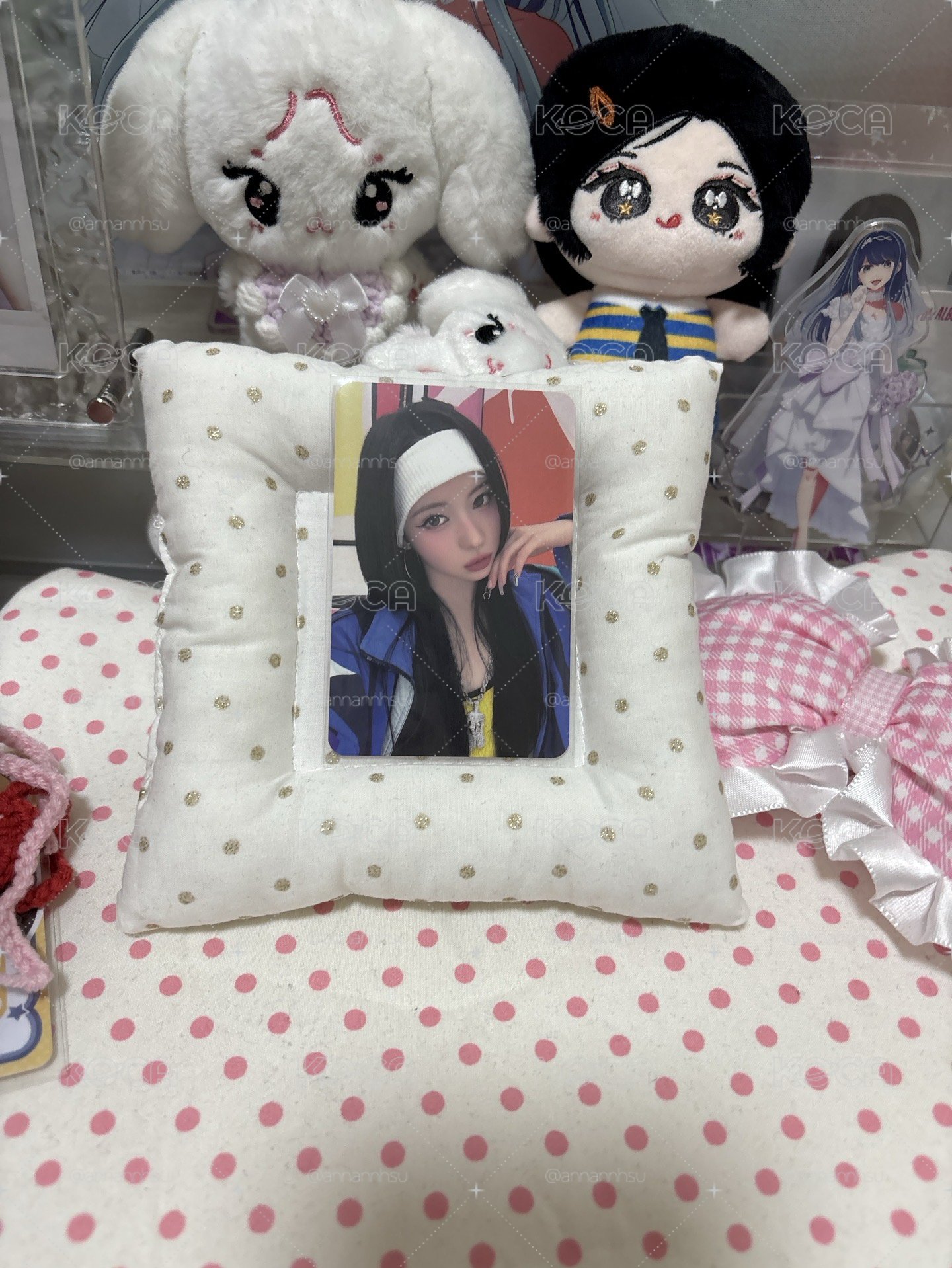 髮帶杏紗