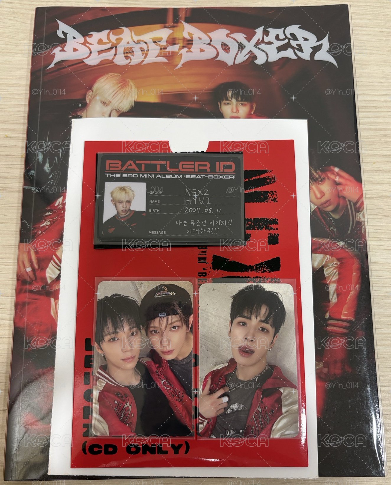 NEXZ 迷3 專輯 BEAT VER.