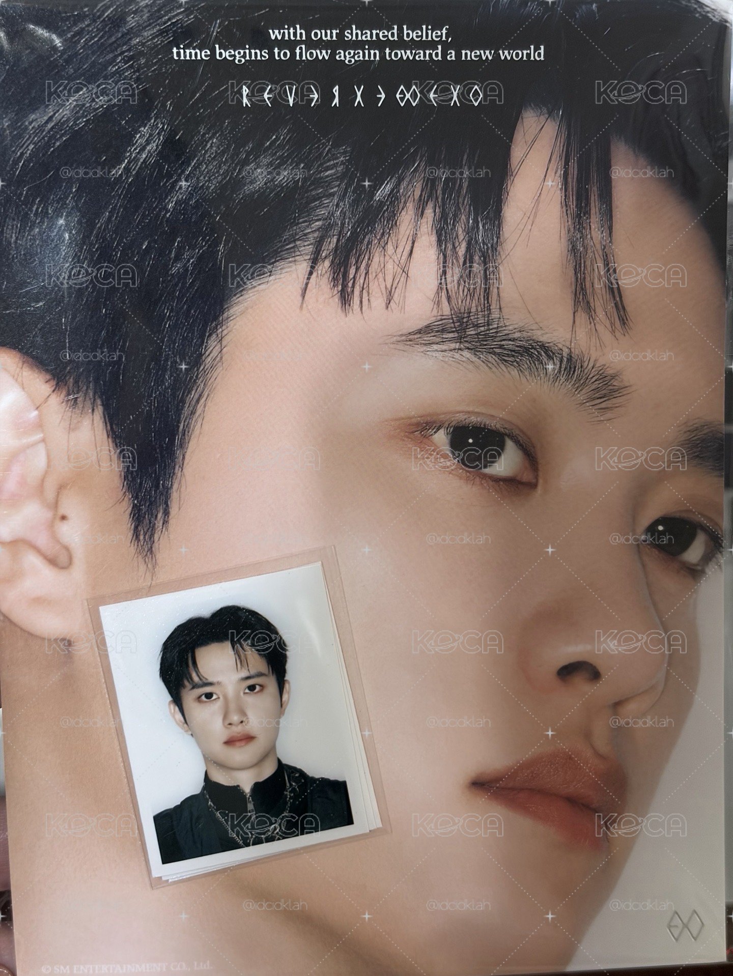 EXO D.O. 正八證件照組