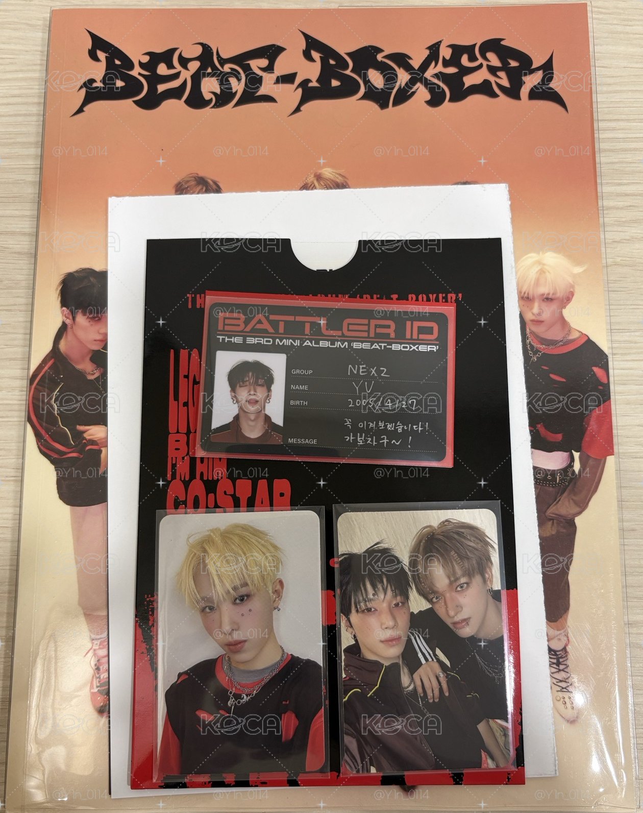 NEXZ 迷3 專輯 BOXER VER.