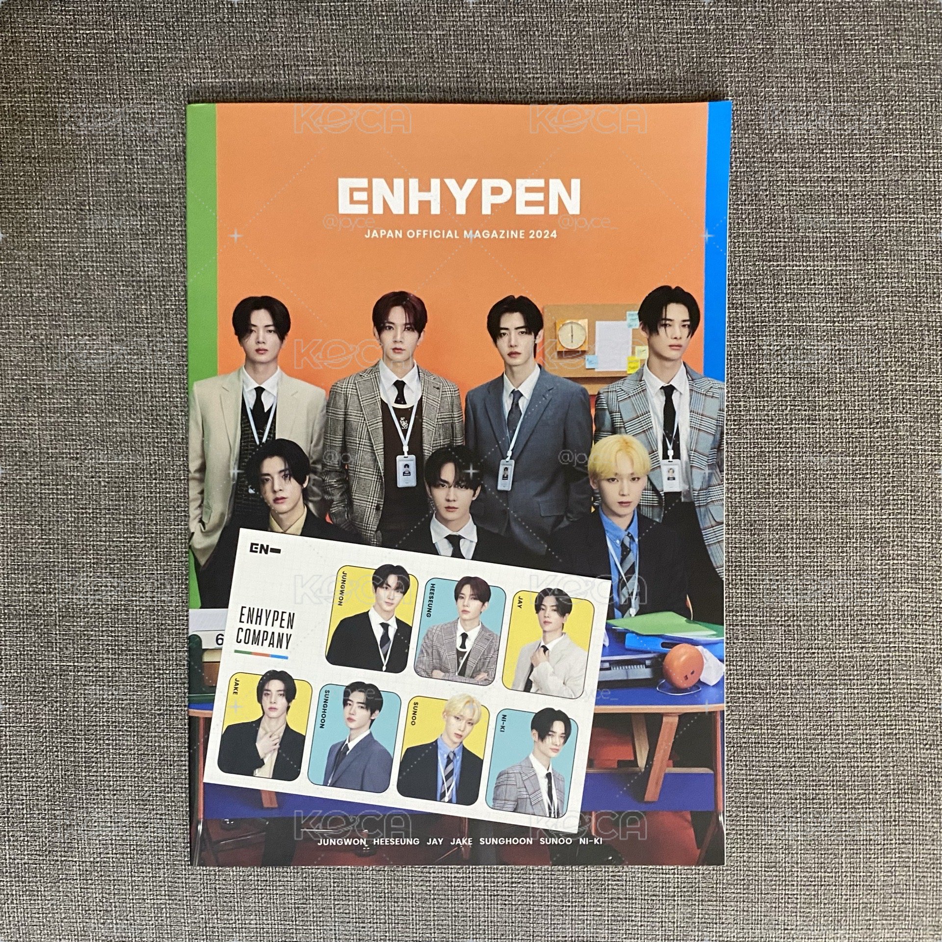 ENHYPEN 日咖雜誌