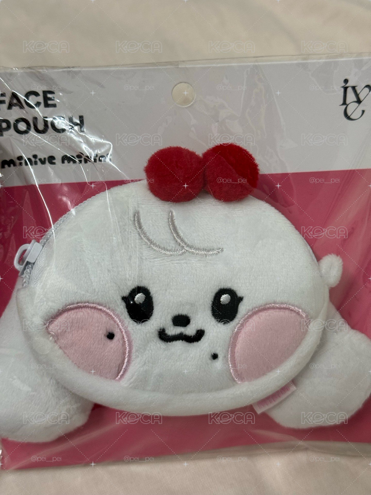 IVE LINE FRIEND CHERRY 零錢包