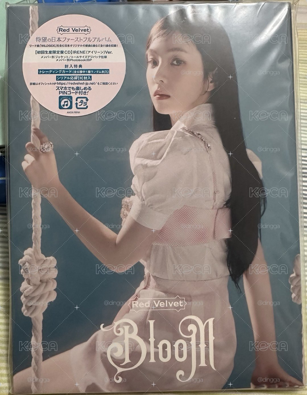 Red Velvet Irene Bloom 單封 空專