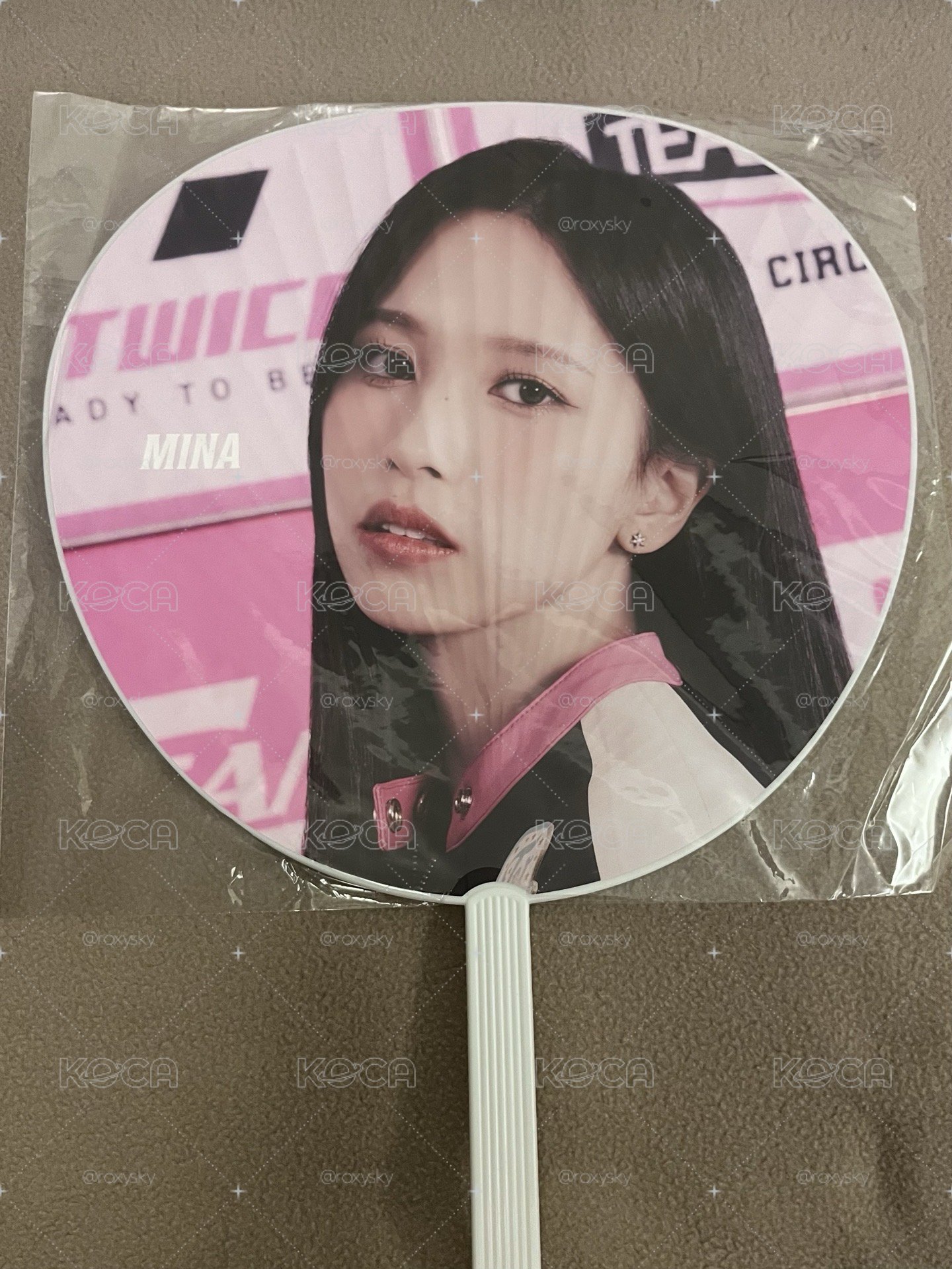 五巡 Mina 賽車服扇子