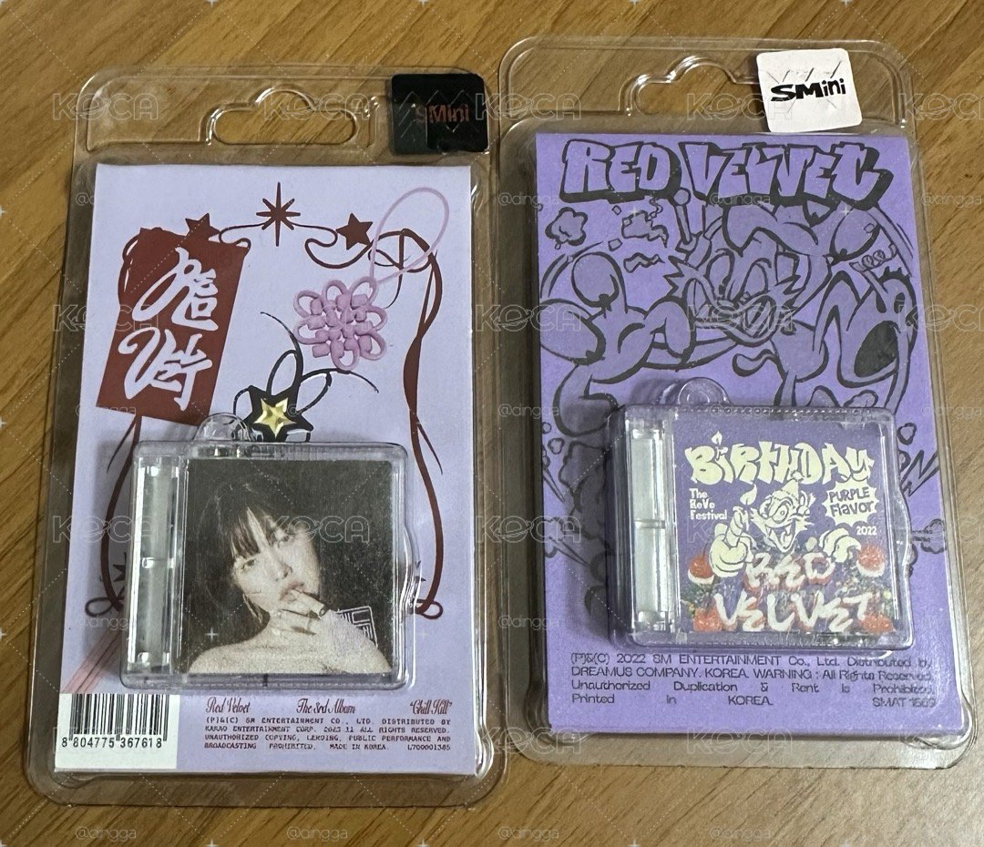 Red Velvet Yeri Smini Chill Kill Birthday 空專