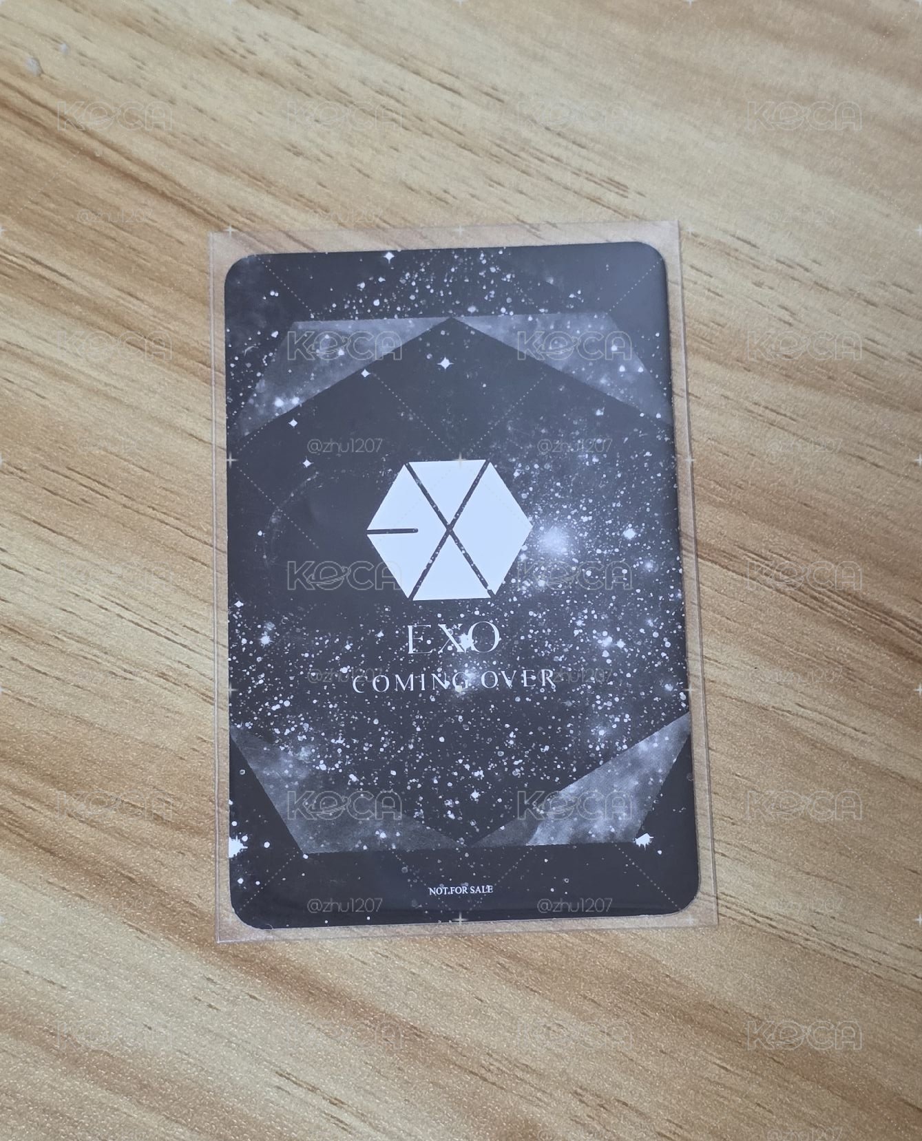 珉錫 EXO COMING OVER 日專 專輯卡