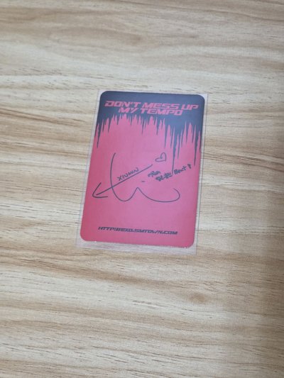 珉錫 EXO Tempo、Love Shot 專輯卡