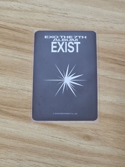 珉錫 EXO EXIST K4 特典卡 & 2022 SMCU Palace 公司冬專 專輯卡