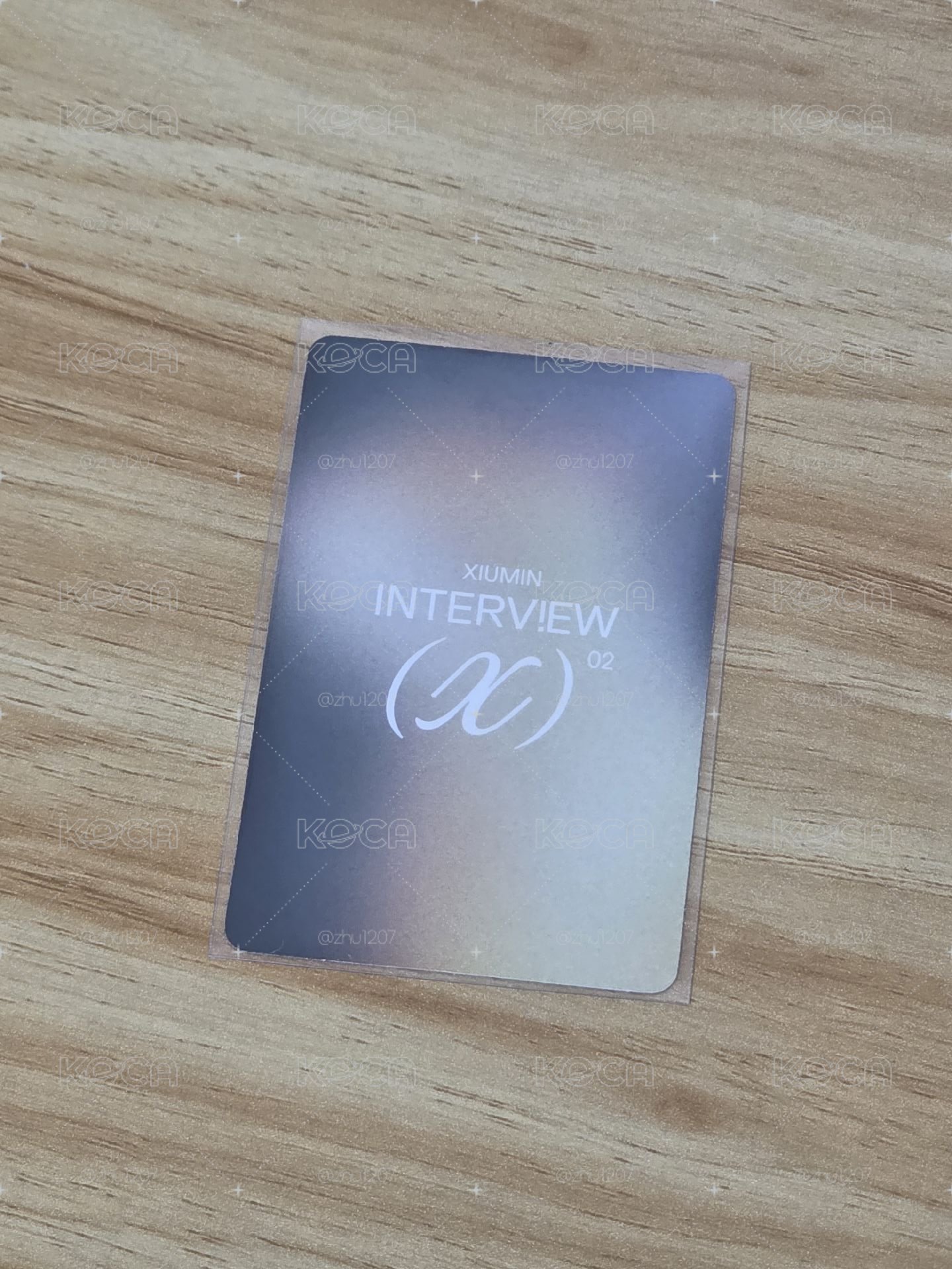 珉錫 solo Brand New 專輯卡 & INTERV!EW 全專