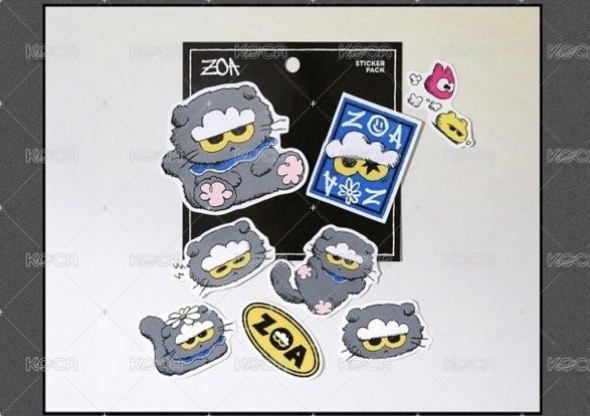 貼紙 ZOA