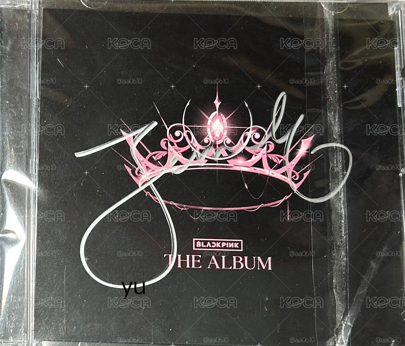 [THE ALBUM] JENNIE親簽