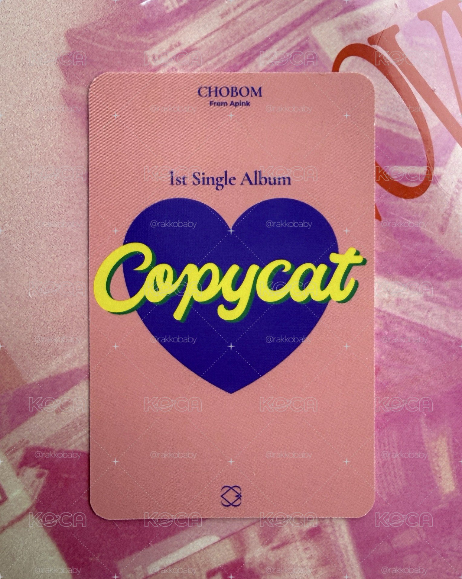 ❇️ Copycat 電子專 專輯卡 尹普美