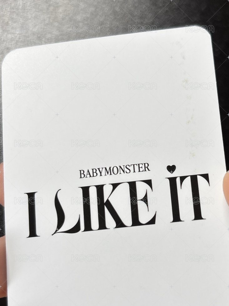 I LIKE IT mk A ver. 幸運卡 （卡背污漬損）