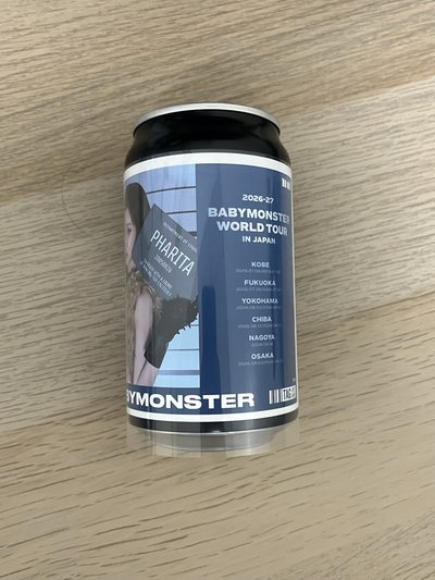 BABYMONSTER 2026-27世巡 日本販賣機限定飲料-Pharita