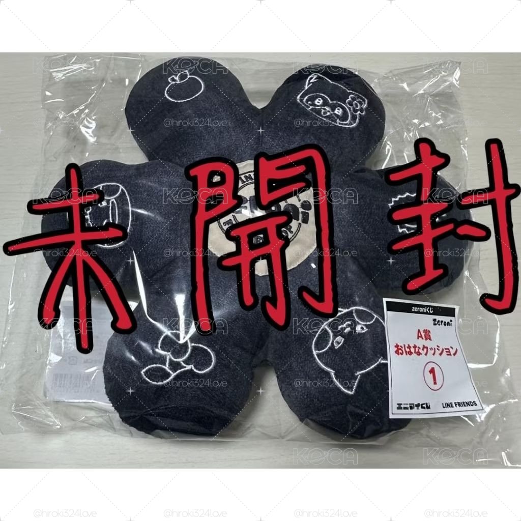 【zeroni】〈A賞〉花型抱枕①〈未開封〉hanini taenini woongnini 章昊 金太來 金地雄