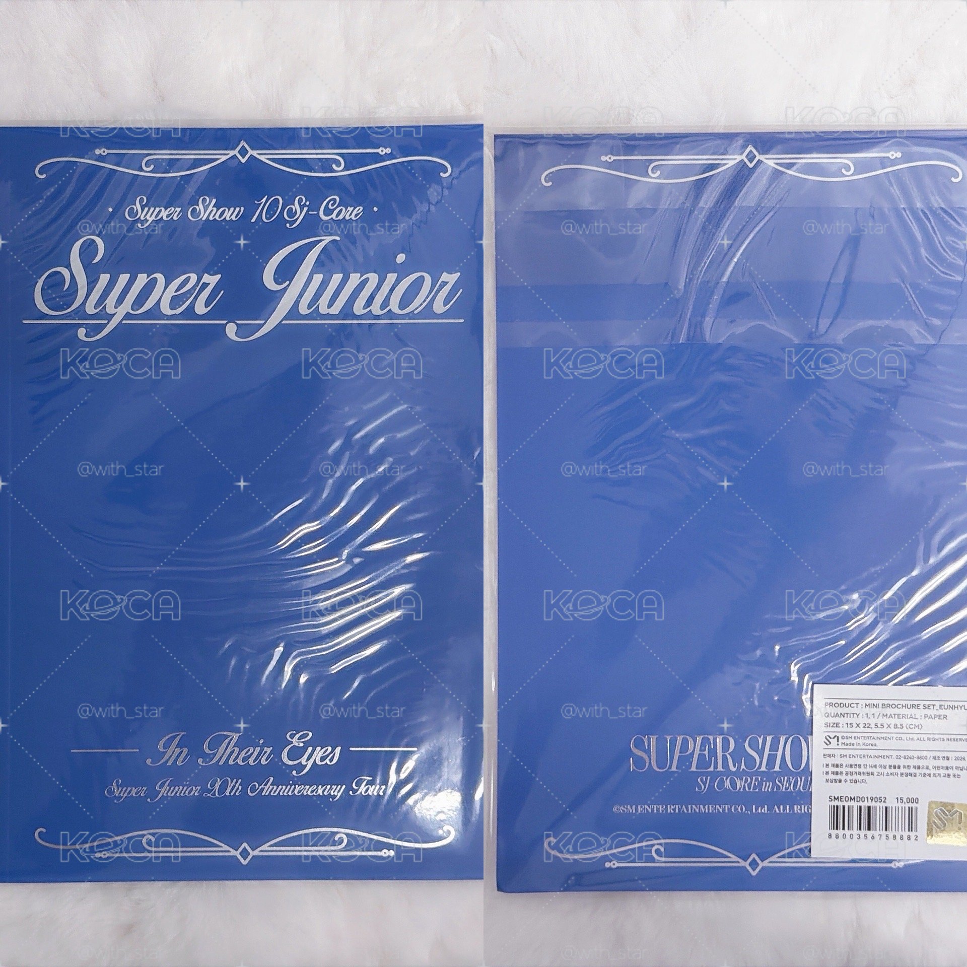 （全新未拆）SS10安可場周邊-寫真小冊-銀赫