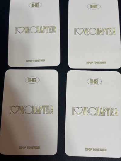 售 H1-KEY 迷你五輯"LOVECHAPTER" Kpop together  通路特典小卡 成套 